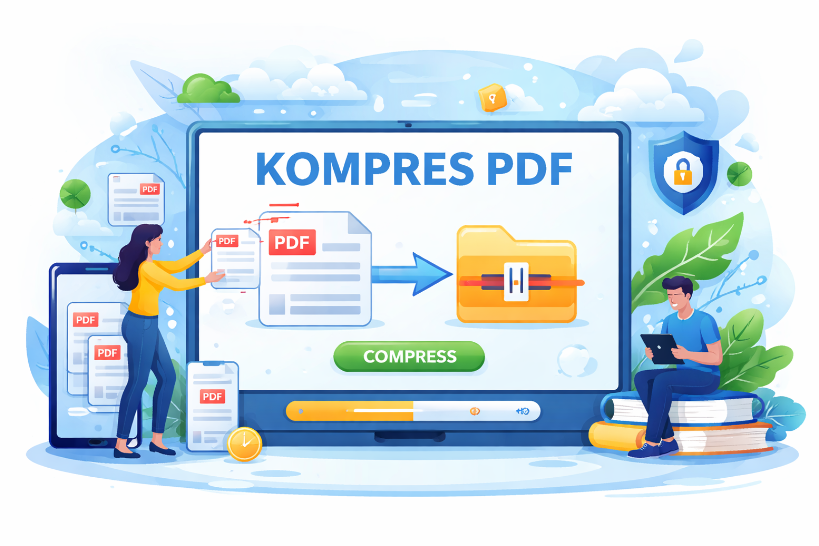 Kompres PDF – Alat PDF Online Sederhana